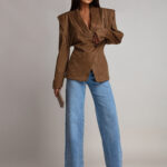 Marynarka KLARA Camelowa