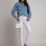 Koszula jeansowa MISSI niebieska