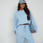 Dres damski LOTUS niebieski PRODUKT POLSKI PREMIUM