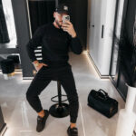 Dres męski NOURE OLAVOGA czarny