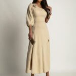 Sukienka LISA beżowa