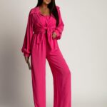 Komplet damski 3-częściowy KIM różowy