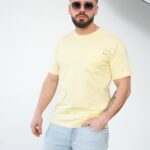 T-shirt męski BG SUNNY bananowy PRODUKT POLSKI PREMIUM