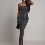 Dopasowana Sukienka Maxi ESTELLE Tuba w Paski – Kobiecość w Stylu Riwiera