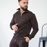 BLUZA MĘSKA BG BERLIN CZEKOLADA