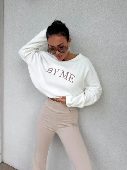 BLUZA POLAROWA MERCY ECRU PRODUKT POLSKI PREMIUM