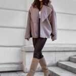 KURTKA FLUFFY TAUPE PRODUKT POLSKI PREMIUM
