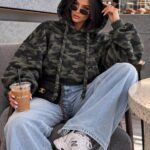 CIEPLUTKA BLUZA KANGUREK OVERSIZE Z KAPTUREM EMILY MORO PRODUKT POLSKI